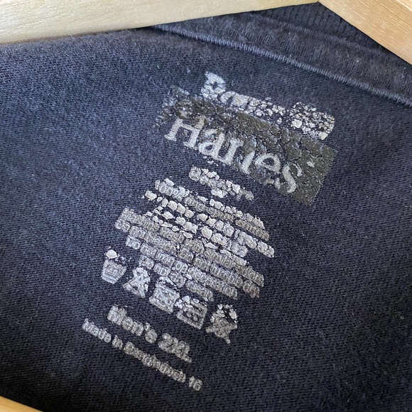 Ride Free Motorcycle T-Shirt Double Sided Eagle - Picture 8 of 11